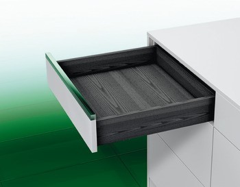 Výsuvná jednotka, Tipmatic Soft-Close pro skryté výsuvy Grass Dynapro a zásuvkový systém Riverso