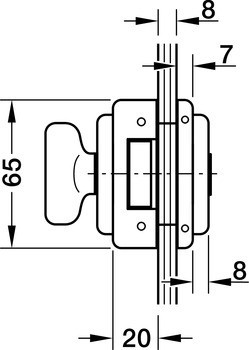 WC zámek, Studio Rondo, Dorma Glas