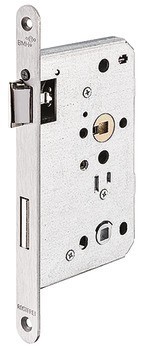 Zadlabací zámek, pro otočné dveře, BMH 450, třída 4, koupelna/WC
