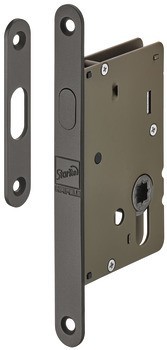 Zadlabací zámek, S kruhovou závorou, koupelna/WC