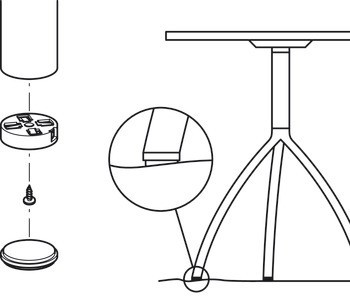 Základní díl, a, B, kulaté