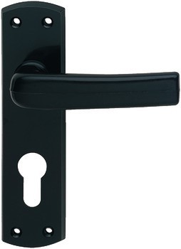 Zámek k přišroubování, pro otočné dveře, profilová vložka, backset 60 mm