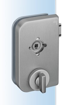 Zámek pro WC/koupelnu pro skleněné dveře, Office Junior, Dorma Glas