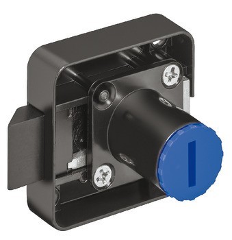 Zámek se střelkou k přišroubování, Häfele Symo EC, backset 25 mm