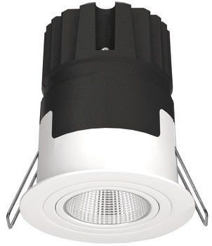 Zapuštěné svítidlo pro montáž na strop, Häfele Lighting R One Connect 2pólové (jednobarevné), 24 V, 12 W, průměr vrtaného otvoru 68 mm