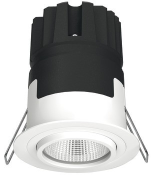 Zapuštěné svítidlo pro montáž na strop, Häfele Lighting R One Connect 2pólové (jednobarevné), 24 V, 12 W, průměr vrtaného otvoru 68 mm