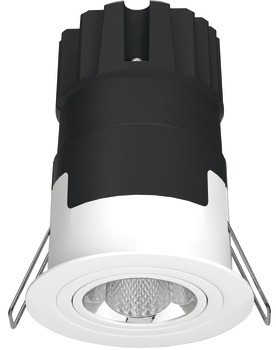 Zapuštěné stropní svítidlo, Häfele Lighting R One 2pólové (tunable white), 500 mA, konstantní proud, 9 W, průměr vrtaného otvoru 68 mm