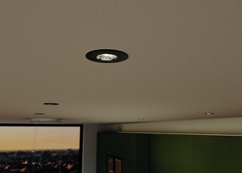 Zapuštěné stropní svítidlo, Häfele Lighting R One 2pólové (tunable white), 500 mA, konstantní proud, 9 W, průměr vrtaného otvoru 68 mm