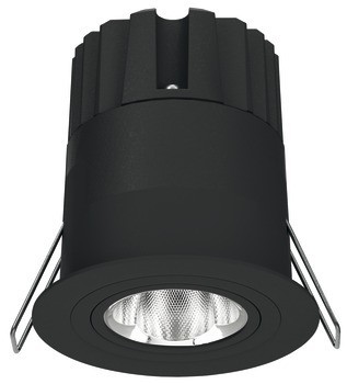 Zapuštěné stropní svítidlo, Häfele Lighting R One 2pólové (tunable white), 500 mA, konstantní proud, 9 W, průměr vrtaného otvoru 68 mm