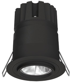 Zapuštěné stropní svítidlo, Häfele Lighting R One 2pólové (tunable white), 500 mA, konstantní proud, 9 W, průměr vrtaného otvoru 68 mm