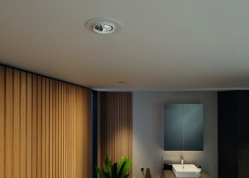 Zapuštěné stropní svítidlo, Häfele Lighting R One 2pólové (tunable white), 500 mA, konstantní proud, 9 W, průměr vrtaného otvoru 68 mm