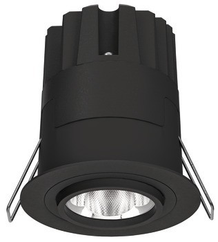 Zapuštěné stropní svítidlo, Häfele Lighting R One 2pólové (tunable white), 500 mA, konstantní proud, 9 W, průměr vrtaného otvoru 68 mm