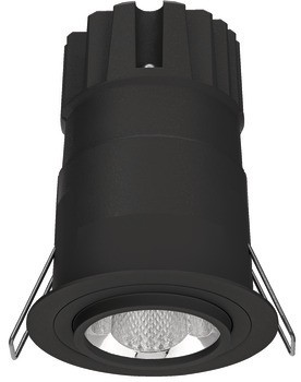 Zapuštěné stropní svítidlo, Häfele Lighting R One 2pólové (tunable white), 500 mA, konstantní proud, 9 W, průměr vrtaného otvoru 68 mm