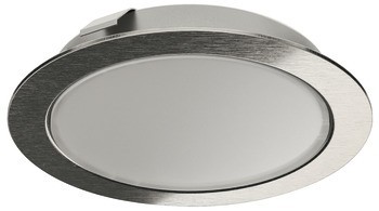 Zapuštěné svítidlo, Häfele Loox LED 2048, 12 V, 3pólové (tunable white), průměr vrtaného otvoru 55 mm, ocel