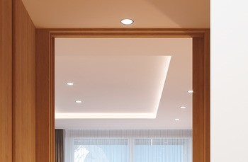 Zapuštěné svítidlo pro montáž na strop, LED 1150, 24 V, průměr vrtaného otvoru 68 mm