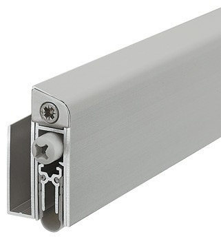 Zasouvací dveřní těsnění, Schall-Ex® GS, Schall-Ex® Duo GS, Athmer, barva nerez, elox