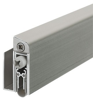 Zasouvací dveřní těsnění, Schall-Ex® GS, Schall-Ex® Duo GS, Athmer, barva nerez, elox