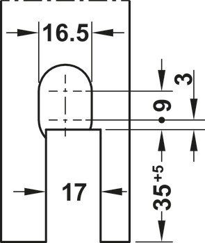 Zasouvací dveřní těsnění, Schall-Ex® Slide & Lock M-12 WS, Athmer
