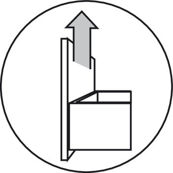 Zásuvka, Blum Tandembox plus, systémová výška K, výška bočnice 115 mm