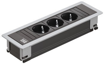 Zásuvkový díl, Modulární s montážním rámem