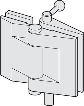 Sada součástí, Häfele Slido W-Fold872 55S