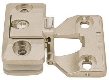 Závěs pro skleněné dveře, naložené, podpěra 3 nebo 6 mm