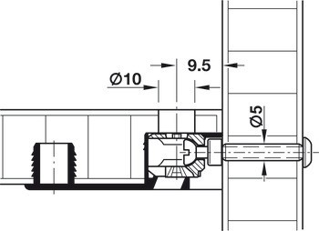 Závitový šroub, se závitem M4, křížová drážka PZ2, ocel