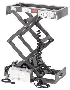 Zdvihací systém, Dvojitý nůžkový mechanismus, nosnost 120 kg