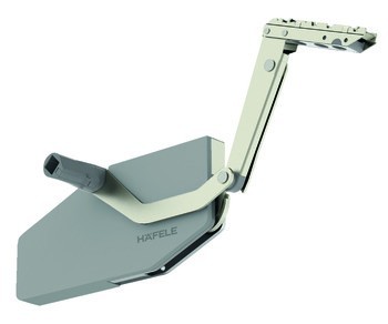 Zdvihací výklopné kování, Free swing Push