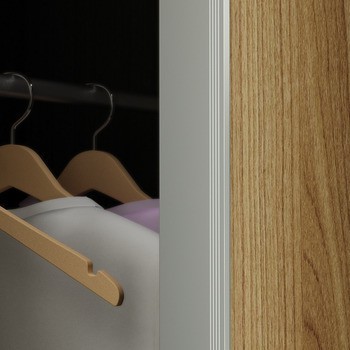 Zesilovací lišta, pro posuvné dveře, délka 2500 mm, hliník, Häfele Déco