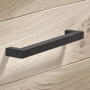 Zkosená úchytka, Häfele Déco H1935, hliník