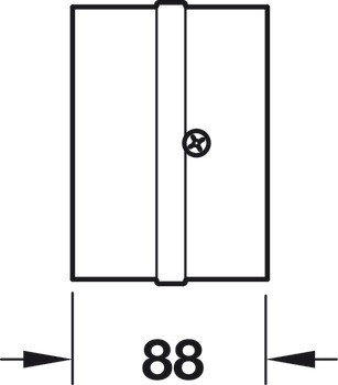 Zpětná vzduchová klapka, kulatý potrubní systém