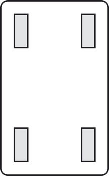 Zrcadlová páska, oboustranná