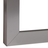 23 x 14 mm, rovné, pro tloušťku skla 4 mm