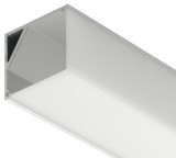 Designový rohový profil, Profil 4108 pro osvětlovací LED pásky 10 mm