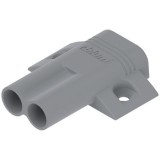Dvojitá deska křížového adaptéru, 970.2501, pro mechanismus tlumeného zavírání pro dveře Blumotion