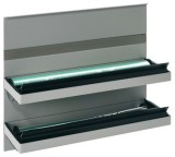 Fólie a zásobník na potravinářskou fólii, Hliníkový relingový systém