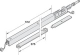 Kluzná lišta, G96 GSR-EMF2, pro úzká pasivní křídla, Dorma