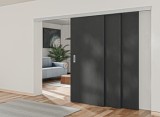 Kování pro posuvné dveře, Häfele Slido D-Line11 120P teleskopické otevírání