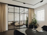 Kování pro posuvné dveře, Häfele Slido D-Line11 80C, sada bez pojezdové kolejnice