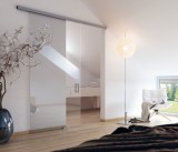 Kování pro posuvné dveře, Hawa Porta 100 GMD, sada s pojezdovou kolejnicí