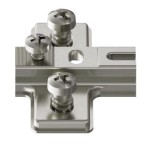 Křížová montážní podložka, Häfele Metalla Mini A