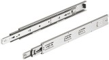 Kuličkové výsuvy, Plnovýsuv, Accuride 3832, nosnost do 50 kg, ocel, stranová montáž