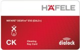 Mazací karta, pro elektronický zámek šatní skříňky
