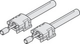 Mechanismus tlumeného zavírání, pro vedení, pro Hawa Combino 65 H Vf/Mf