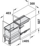 Odpadkové koše, Hailo Cargo Synchro