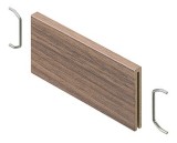 Příčné dělítko, Blum Ambia Line design dřeva