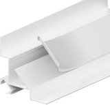Profil do sádrokartonu (povrchová montáž na vnitřní roh 90°), Profil 5117 pro osvětlovací LED pásky 10 mm