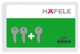 Programovací karta, pro elektronický zámek šatní skříňky
