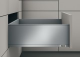 Sada čelního výsuvu, Blum Legrabox pure, výška bočnice zásuvky 177 mm, systémová výška C, s korpusovou lištou Tip-On